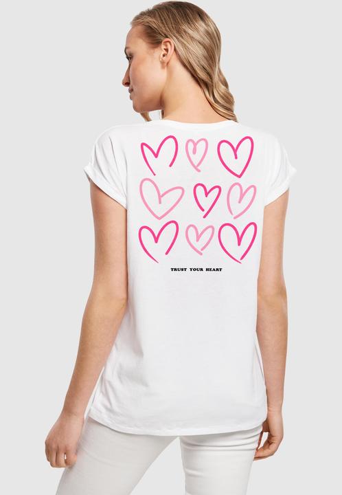 Produktbild Mister Tee MisterTee Always Trust Your Heart Ladies Extended Shoulder Tee - 194807 (M)