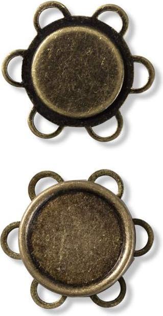 Produktbild Prym Magnet-Annähknopf 25 mm altmessing