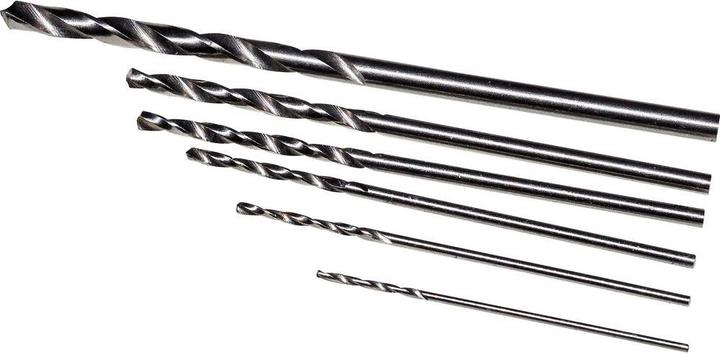Actual product image RoNa HSS metal twist drill set 6t (1 mm, 0.8 mm, 1.3 mm, 1.5 mm, 2 mm, 0.6 mm)