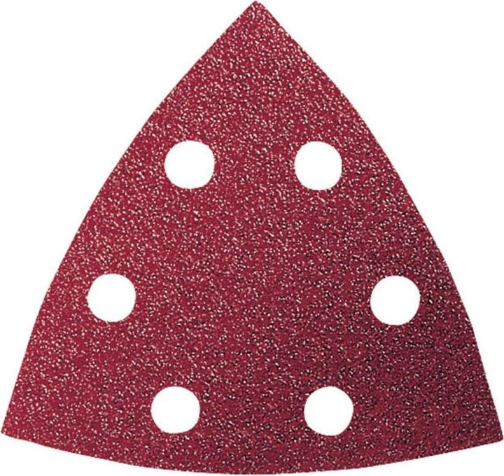 Actual product image Bosch Zubehör PRO F460 sanding sheet, 93 x 93 mm, G60, G80, G120, G180, G240, 5 pcs. (60, 80, 100, 120, 180)