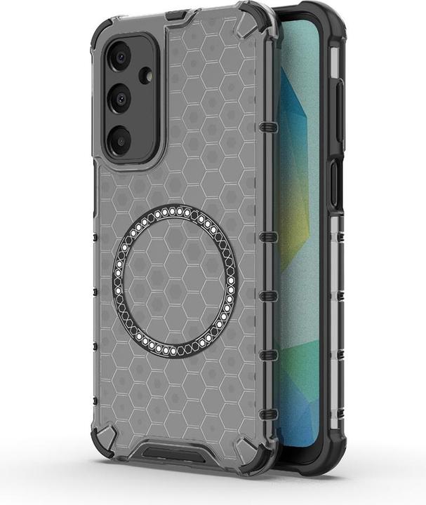 Actual product image Techsuit - HoneyComb Shield MagSafe - Samsung Galaxy A16 4G / A16 5G - Black (Samsung Galaxy A16 5G, Samsung Galaxy A16)