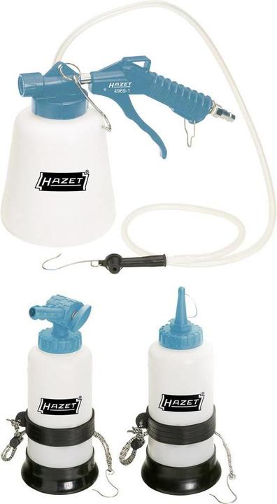 Produktbild HAZET Pneumatischer Bremsen-Entlüftungs Satz 4969-1/3 ∙ Anzahl Werkzeuge: 3
