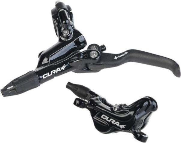 Immagine prodotto Formula Freno a disco CURA 4 con leva TFRA/FCS, VR/HR, 175cm, nero lucido (Freno anteriore, Leva del freno, 4)