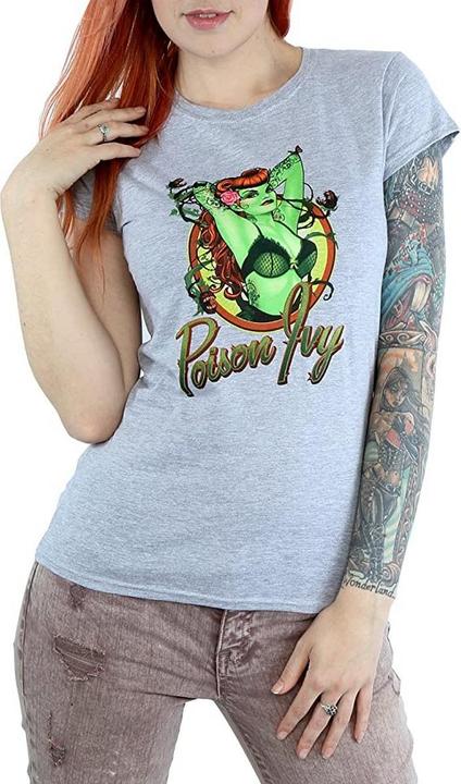 Actual product image Universal Textiles Womens/Ladies Poison Ivy Badge Heather T-Shirt (XXL)