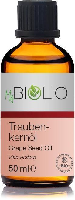 Actual product image MyBiolio Grape seed oil (Body oil, 50 ml)