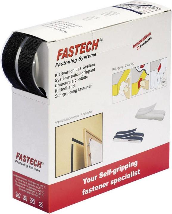 Image du produit Fastech Bande velcro à coller sur les adhésifs (20 mm)