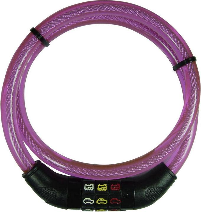 Produktbild Security Plus Kabelschloss CSL80Pink Pink Za (80 cm)