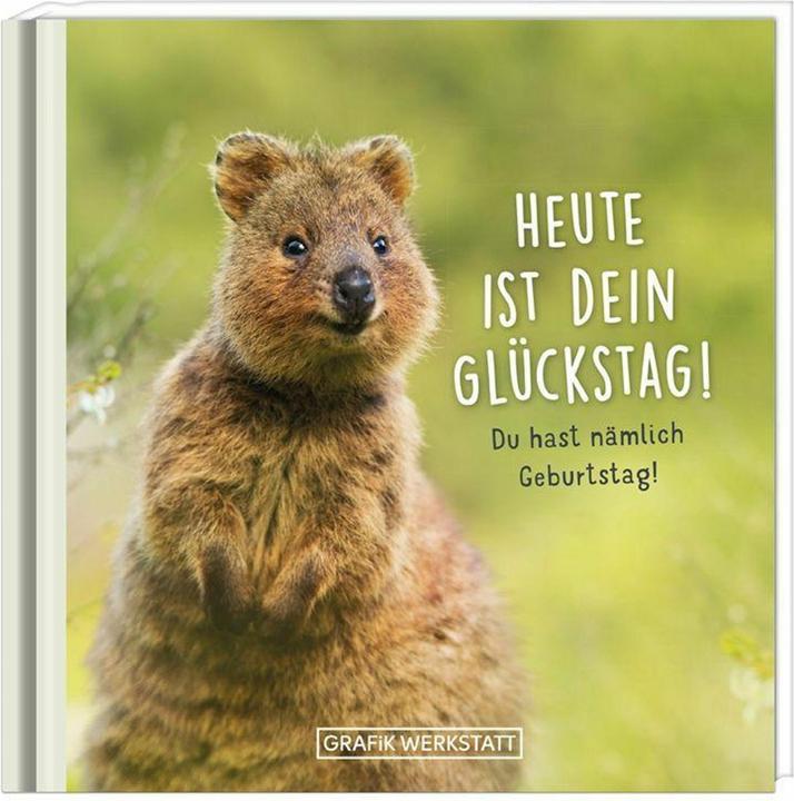 Actual product image Heute ist dein Glückstag! (German, GRAFIK WERKSTATT The original, 2022)
