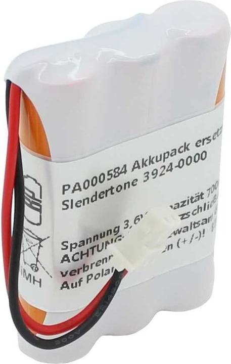 Actual product image AccuCell Battery replaces Slendertone 3924-0000 (1 pcs., Device specific, 800 mAh, Rechargeable battery)