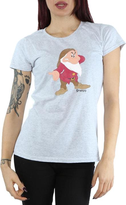 Immagine prodotto Snow White Classic Maglietta Grumpy (Brontolo) Donna (XS)
