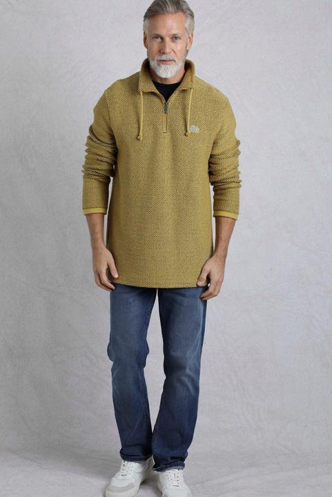 Produktbild Weird Fish Cruiser Pullover mit kurzem Reissverschluss (S)