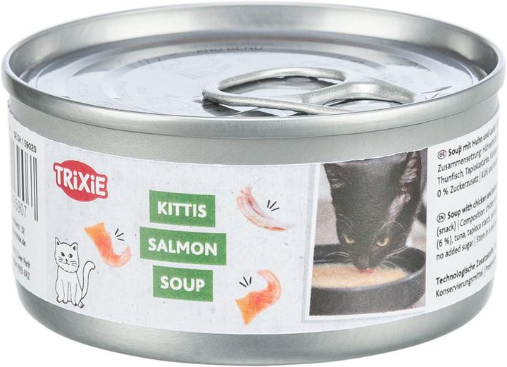 Produktbild Trixie Katzen-Nahrungsergänzung Soup mit Huhn & Lachs 4 x 80 g (Adult, 4 Stk., 320 g)