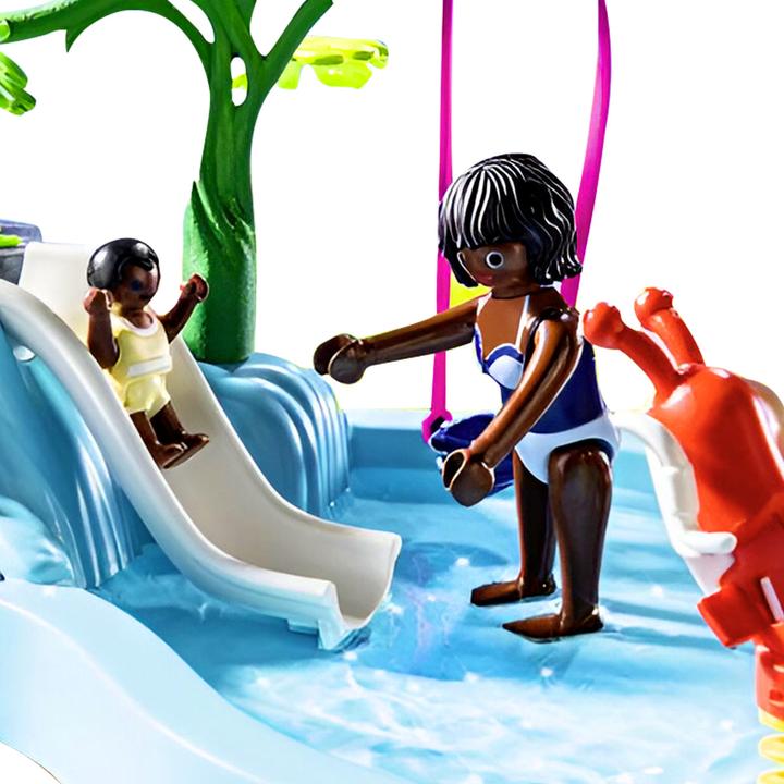 Actual product image Playmobil Children's pool with whirlpool (70611, Playmobil Family Fun)