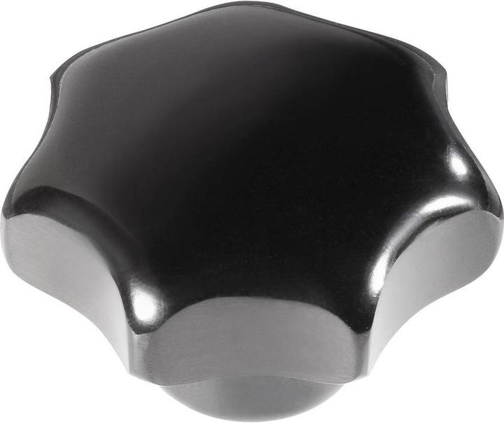 Toolcraft Star handle M5 Handle: Kunstst (10 pcs.)