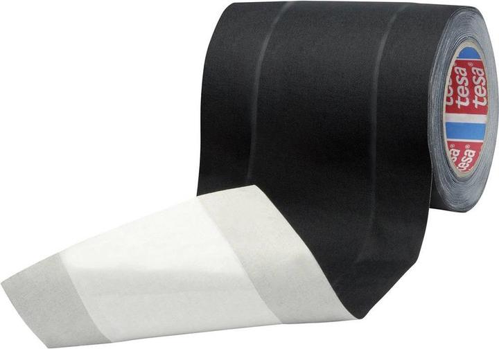 tesa Tunnelband PP Schwarz (matt) 2 (150 mm)