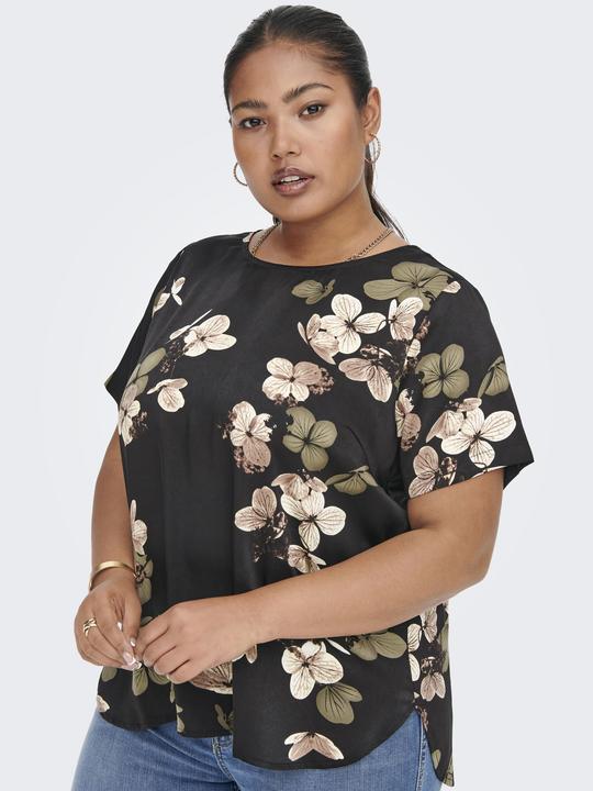 Produktbild Only Curvy Oberteil mit kurzen Ärmeln (42)