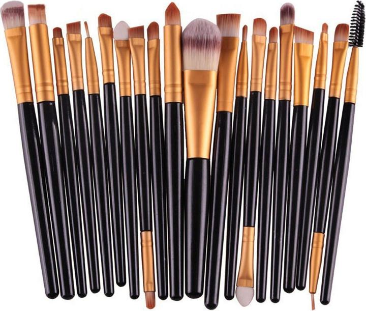 Actual product image König Design Brush Set Makeup Professional 20 pcs. Make Up Brush Set Cosmetic Brushes New (Set)
