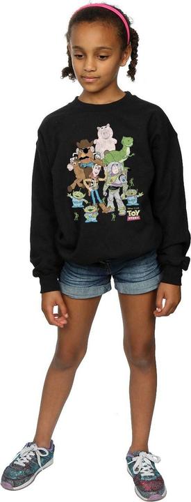Actual product image Disney Girls Toy Story Group Sweatshirt (152, 158)
