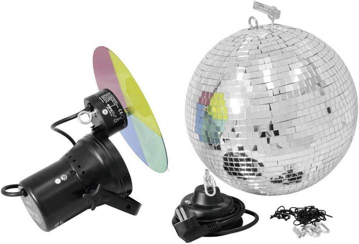 Produktbild Eurolite Halogen Discokugel-Set mit Mot (30 cm)