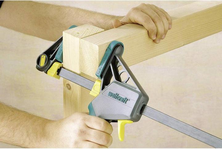 Image du produit wolfcraft wolfcraft 1 EHZ - Einhandzwinge PRO 100/450mm (450 mm)