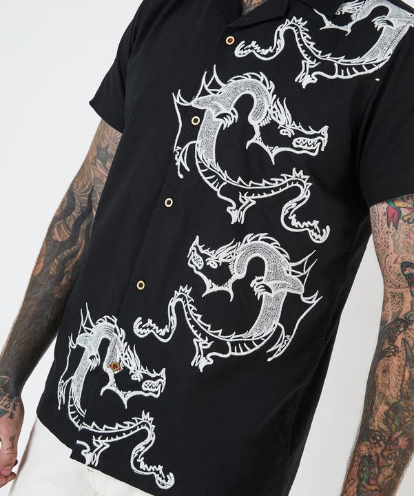 Produktbild Joe Browns Embroidered Dragon Short Sleeve Shirt (XL)