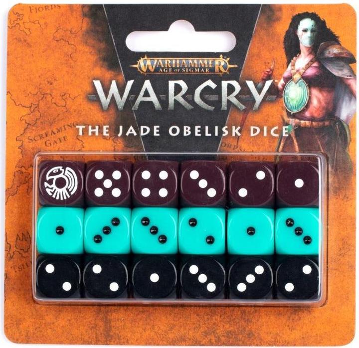 Produktbild Games Workshop Jade Obelisk Dice Set