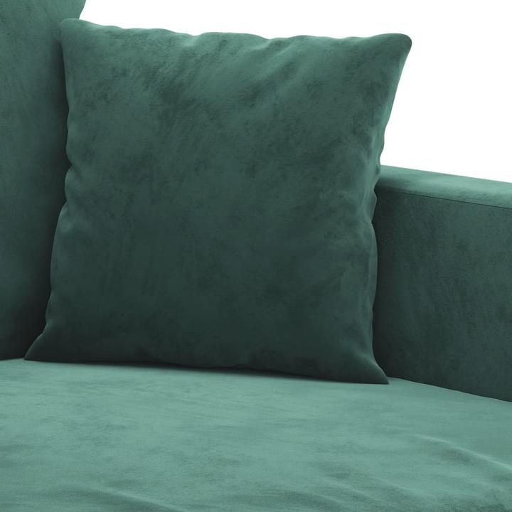 Immagine prodotto VidaXL Divano a 2 posti verde scuro 140 cm in velluto, colore (2 posti)