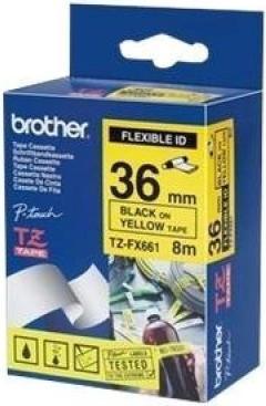 Actual product image Brother P-Touch (4 cm, Yellow)
