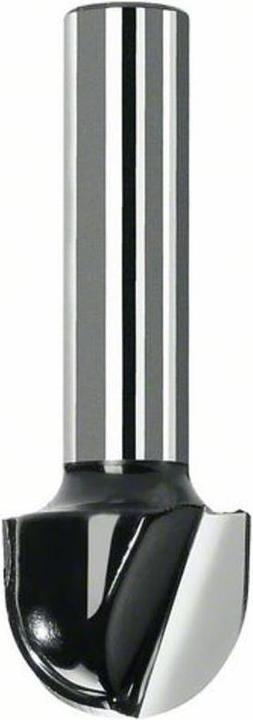 Bosch Professional Zubehör Hohlkehlfräser, 8 mm, R1 10 mm, D 20 mm, L 12,4 mm, G 46 mm