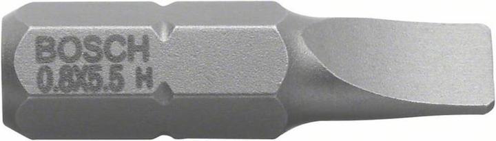 Actual product image Bosch Professional Zubehör Screwdriver bit extra-hard S 0.8 x 5.5, 25 mm, pack of 3 (0,8 x 5,5)