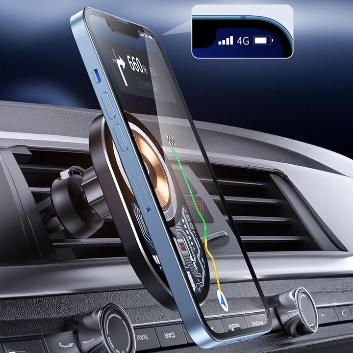 Actual product image Wekome Magnetic car holder with MagSafe wirele