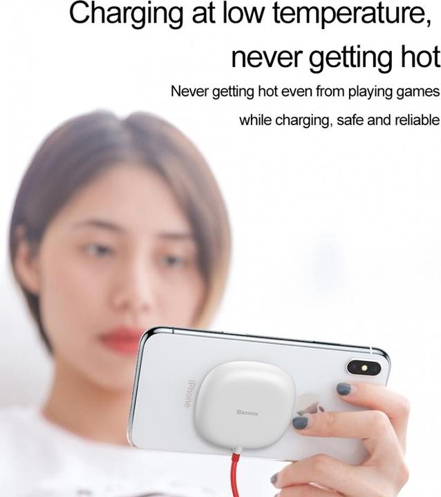 Actual product image Baseus Wireless Charger Suction Cup Suction Cup Charger (10 W)