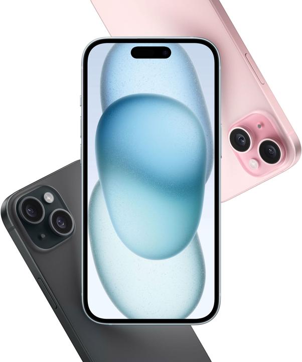 Actual product image Apple iPhone 15 Plus (128 GB, Green, 6.70", SIM + eSIM, 48 Mpx, 5G)
