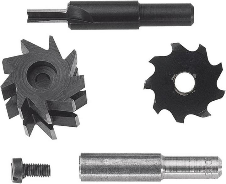 Produktbild wolfcraft wolfcraft 1 Universal-Fräsersatz 3259+61+62+Schaft