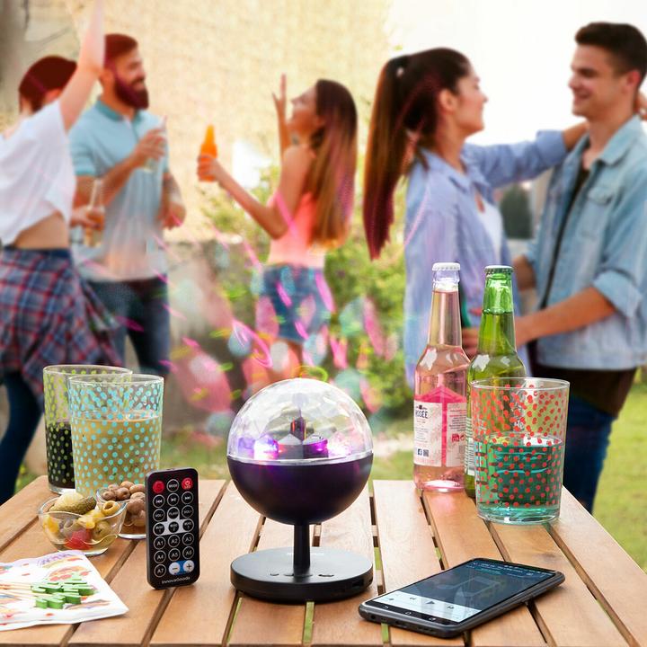Produktbild InnovaGoods LED-Projektor mit BT-Lautsprecher