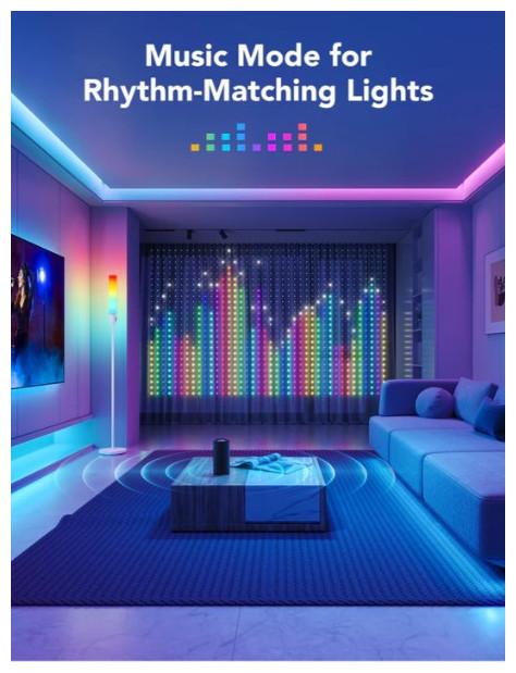 Actual product image Govee Curtain of lights (2 m)