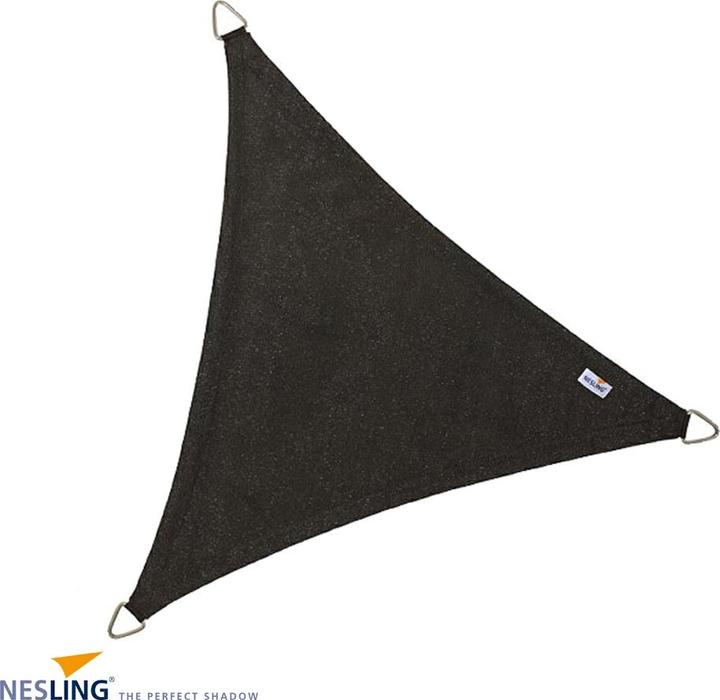Produktbild Nesling Coolfit Sonnensegel Dreieck 5,0 x 5,0 x 5,0m, Schwarz