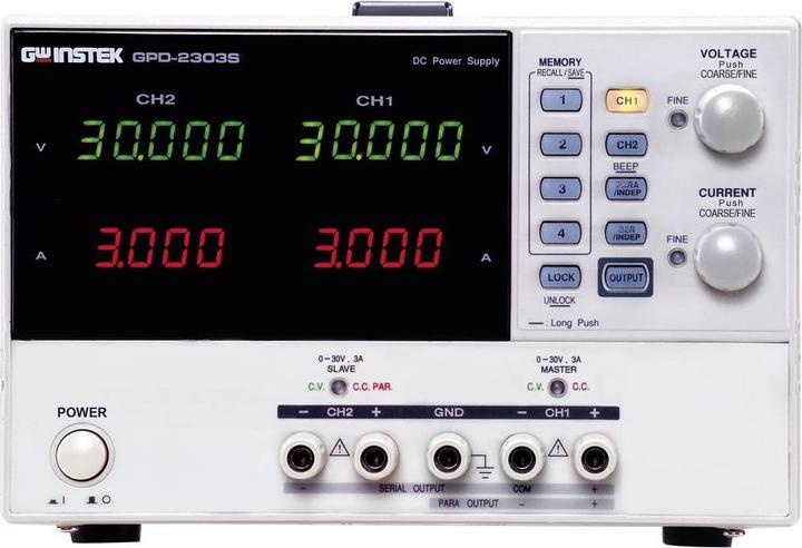 GW Instek Laboratory power supply unit, adjustable GPD-2303S 0
