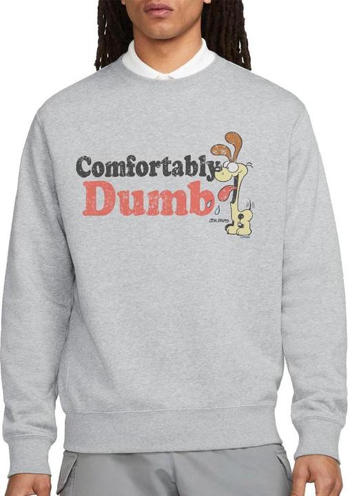 Actual product image Garfield Unisex Adult Comfortably Dumb Sweatshirt (M)