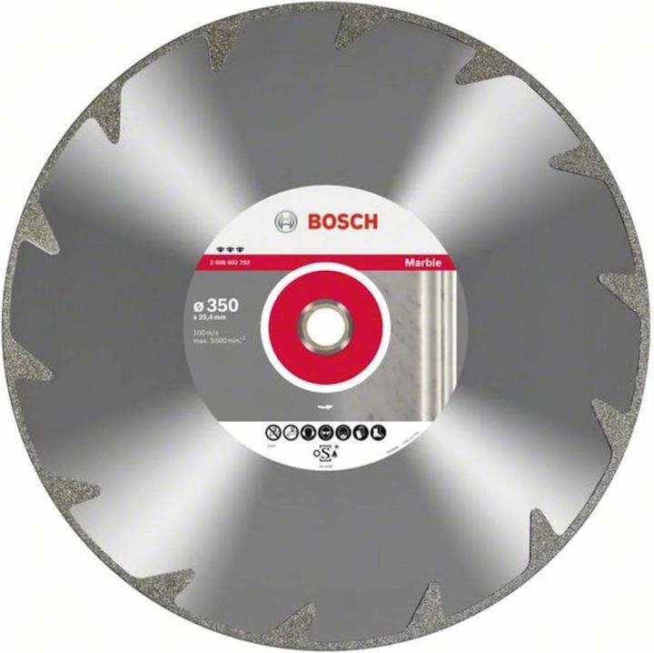 Produktbild Bosch Professional Zubehör PRO Marble Diamanttrennscheibe, 230 x 22,23 mm