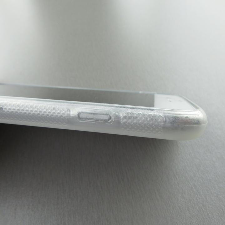 Actual product image PhoneLook Coque Silicone rigide transparent Purple Light Leaves (Apple iPhone 6)