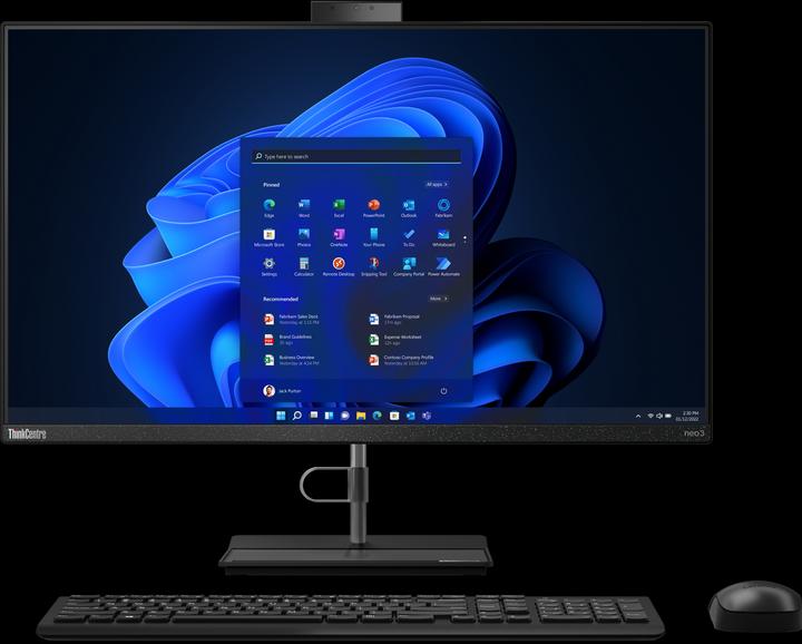 Actual product image Lenovo ThinkCentre neo 30a 27 Gen 4 (Intel Core i5-13420H, 16 GB, 256 GB, Intel UHD Graphics)