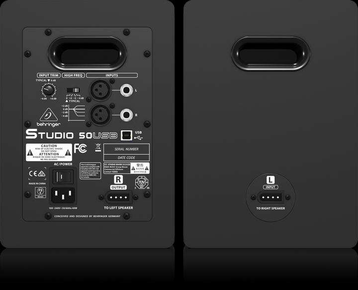Produktbild Behringer Studio 50USB (Passiv, Aktiv, Paar, 1x 150 W)