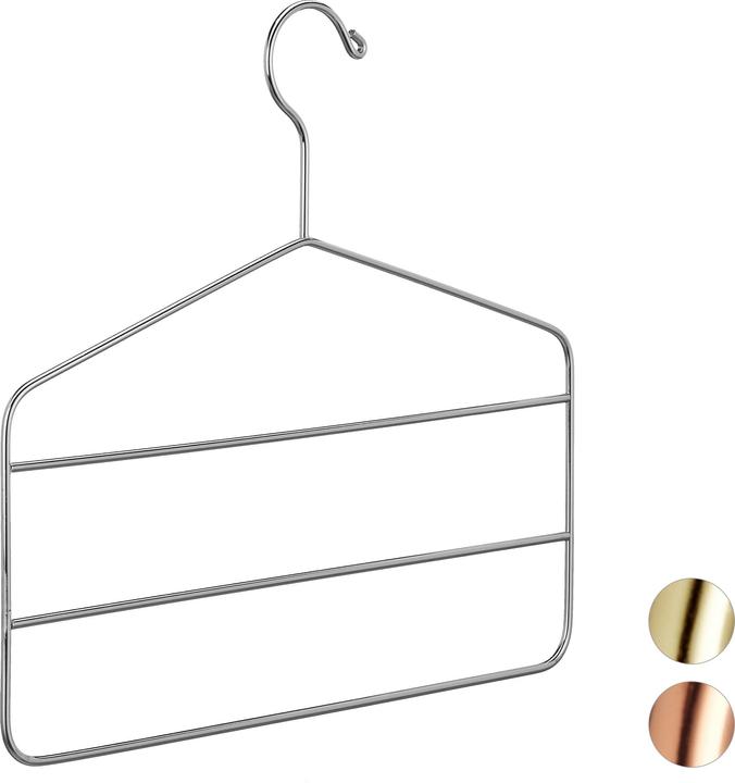 Image du produit Relaxdays Cintres multiples 3 barres (1 x)