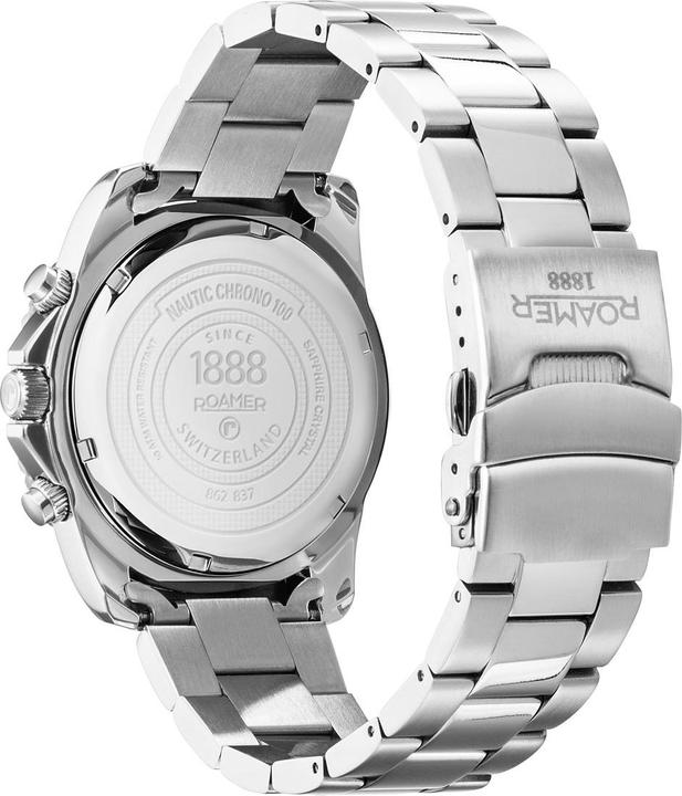 Actual product image Roamer Nautic Chrono 100 - 862837-41-55-20 (Chronograph, 43 mm)