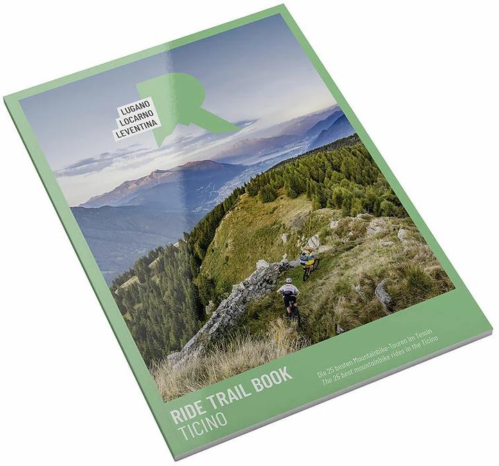 Produktbild Ride Trail Book Ticino (Englisch, Deutsch, Thomas Giger, 2023)