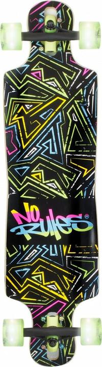 No Rules Longboard Abec 7 Neon w. LR 361