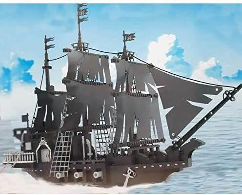 Produktbild Modbrix Black Pearl Piratenschiff