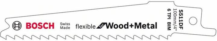 Actual product image Bosch Professional Zubehör Sabre saw blade S 511 DF, 100 x