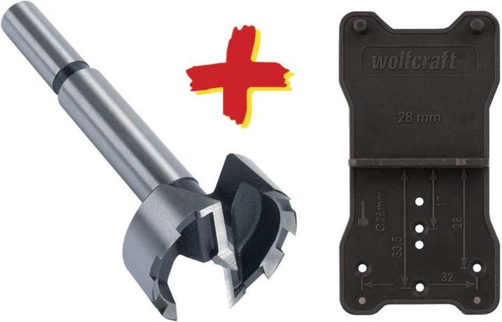 Produktbild wolfcraft wolfcraft 1 Forstnerbohrer-Set 2-tlg. ø35mm (35 mm)